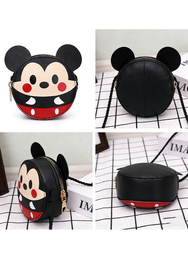 Happy D 2pcs Minnie and Mickey children's cartoon silicone mini mouse shoulder bags, cute cartoon mini children's wallets, cartoon Minnie and Mickey shoulder bags, suitable as children's gifts and birthday presents - Image 5